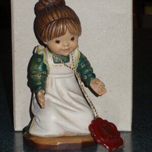 ANRI Sarah Kay Wood Carving "MOM'S JOY" #57902 Tribute To Mother Series With Box